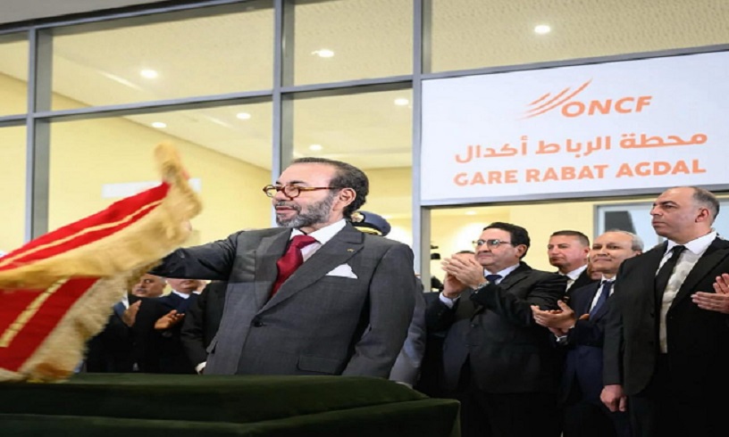 الملك يطلق مشروع القطار فائق السرعة بين القنيطرة ومراكش