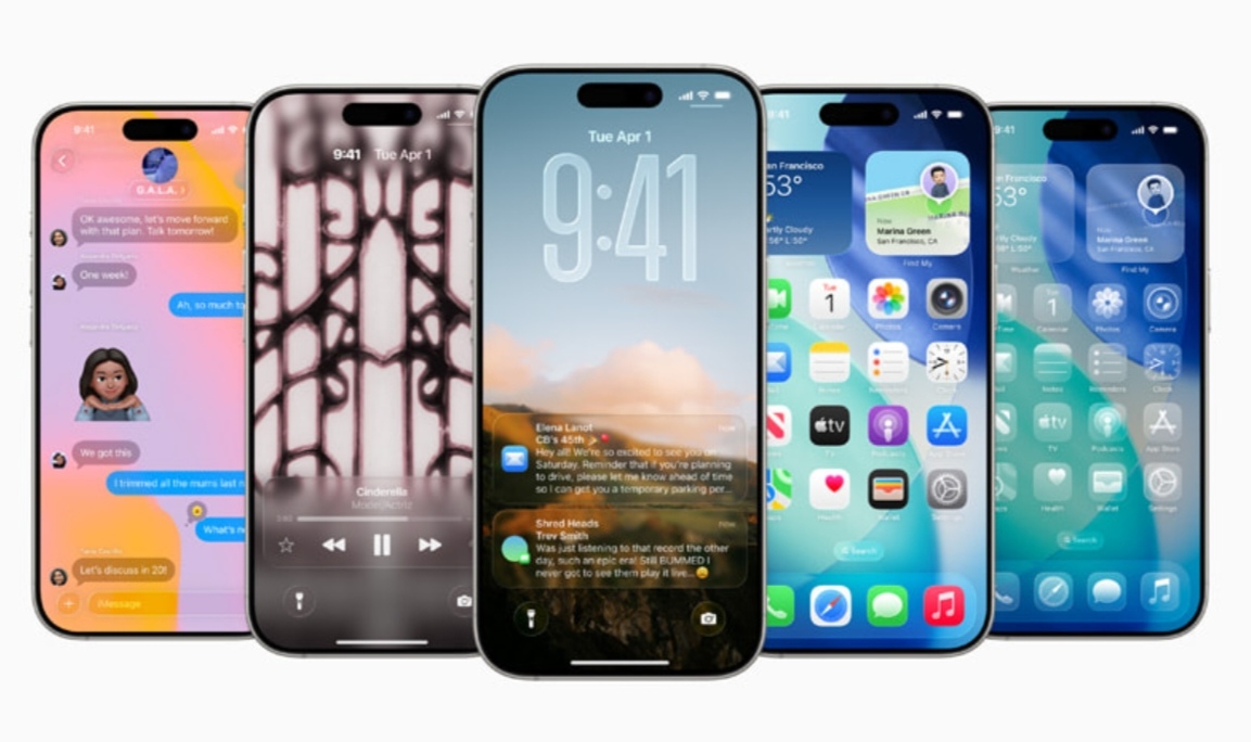 تحديث iOS 26: مميزات جديدة وواجهة “الزجاج السائل”