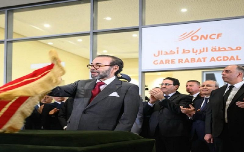 الملك يطلق مشروع القطار فائق السرعة بين القنيطرة ومراكش