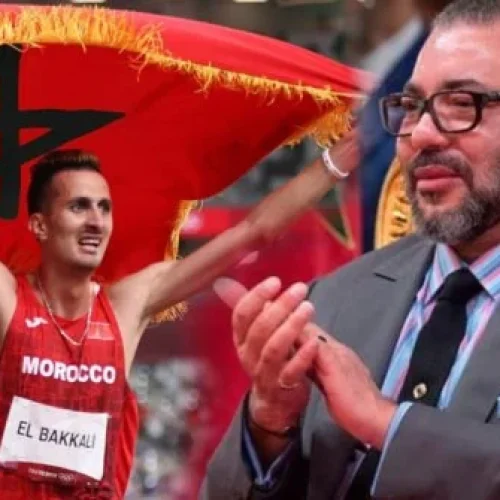 الملك محمد السادس يهنئ سفيان البقالي