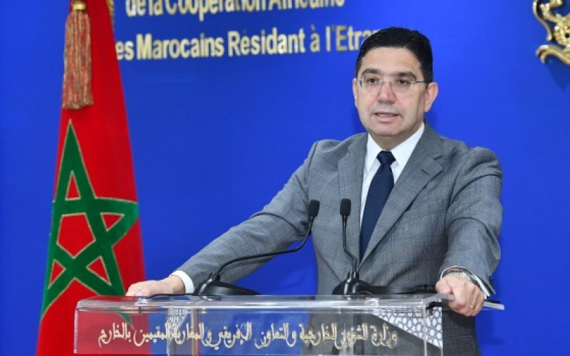 بوريطة: دعم المغرب لفلسطين يجمع العمل الدبلوماسي والميداني لتحقيق حل الدولتين