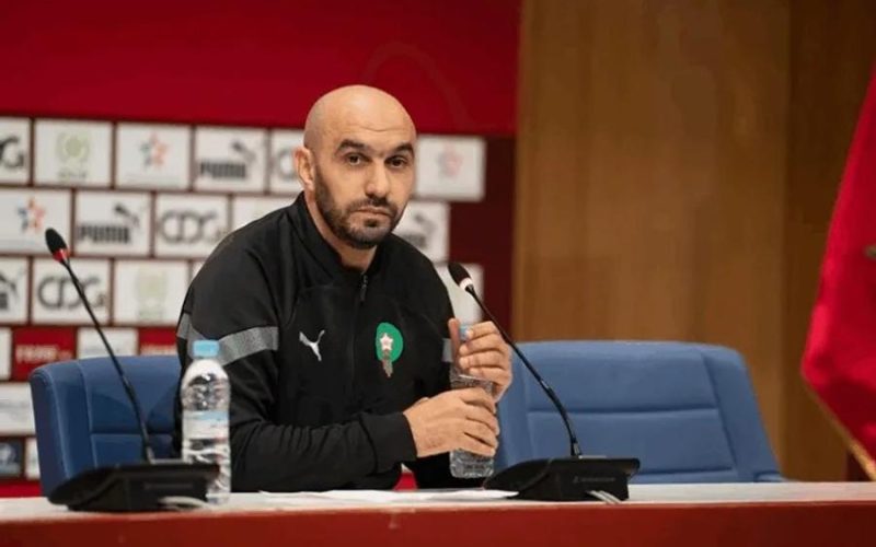  وليد الركراكي يكشف عن لائحة المنتخب الوطني لمواجهتي تونس والبنين الوديتين
